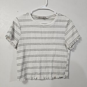 Gaze Striped Cropped Top!